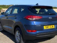Used Hyundai Tucson 116 HP (85 kW) 2017 Blue SUV