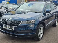 Used Skoda Karoq SE 150 HP (110 kW) 2019 Blue SUV