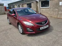 Begagnad Mazda 6 2012 Röd Halvkombi