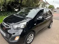Used Kia Picanto Air 68 HP (50 kW) 2013 Black Hatchback