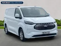 Used Ford E-Transit Limited 100 kW (136 HP) 2024 White Van