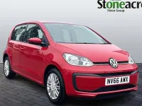 Used VW up! Move 60 HP (44 kW) 2016 Red Hatchback