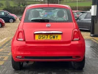 Used Fiat 500 Pop Star 69 HP (50 kW) 2017 Pink Hatchback