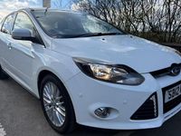 Used Ford Focus Zetec 2012 White Hatchback