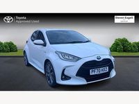 Used Toyota Yaris Hybrid 2021 White Hatchback