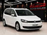 Used VW Touran 140 HP (102 kW) 2013 White MPV