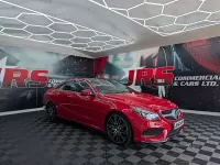 Used Mercedes E220 AMG line 2016 Red Coupe