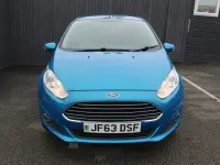 Used Ford Fiesta Zetec 2014 Blue Hatchback