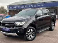 Begagnad Ford Ranger Wildtrack 2022 Svart Pickup