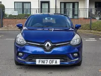 Used Renault Clio Dynamique 75 HP (55 kW) 2017 Blue Hatchback