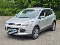 Usado Ford Kuga Titanium 140 HP (102 kW) 2014 Prateado SUV