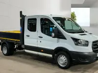Used Ford Transit 130 HP (95 kW) 2022 White Cabriolet