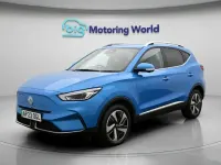 Used MG ZS Trophy Connect 114 kW (156 HP) 2022 Blue SUV