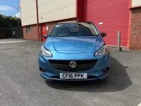 Used Vauxhall Corsa Edition 75 HP (55 kW) 2016 Blue Hatchback