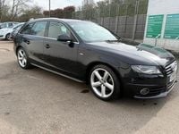 Used Audi A4 S-Line 160 HP (117 kW) 2010 Black Estate