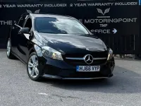 Used Mercedes A160 Executive 102 HP (75 kW) 2016 Black Hatchback