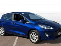 Used Ford Fiesta Zetec 86 HP (63 kW) 2017 Blue Hatchback