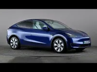 Used Tesla Model Y Long Range AWD 378 kW (514 HP) 2022 Blue SUV