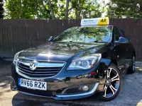 Used Vauxhall Insignia Edition 170 HP (125 kW) 2016 Black Hatchback