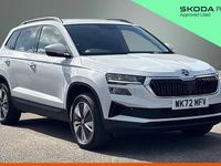 Used Skoda Karoq SE Drive 147 HP (108 kW) 2022 Moon white metallic SUV