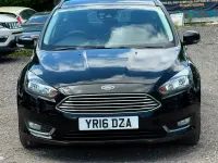 Used Ford Focus Titanium 120 HP (88 kW) 2016 Black Hatchback