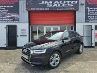 Used Audi Q3 S-Line 150 HP (110 kW) 2017 Black SUV