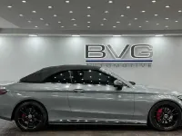Used Mercedes C250 AMG line 204 HP (150 kW) 2017 Grey Cabriolet