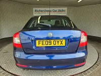 Used Skoda Octavia Elegance 105 HP (77 kW) 2009 Blue Hatchback