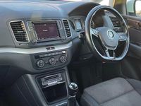 Used VW Sharan SE 150 HP (110 kW) 2017 White MPV