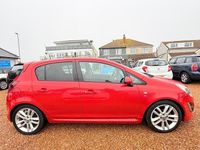 Used Vauxhall Corsa SRi 100 HP (73 kW) 2014 Red Hatchback