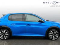 Used Peugeot e-208 Premium 98 kW (134 HP) 2022 Blue Hatchback