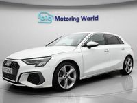 Used Audi A3 Sportback S-Line 110 HP (80 kW) 2023 White Hatchback