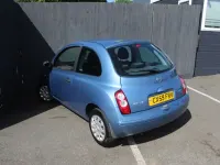 Used Nissan Micra Visia 65 HP (47 kW) 2009 Blue Hatchback