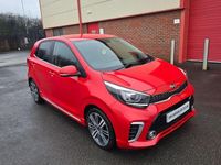 Used Kia Picanto GT-Line 67 HP (49 kW) 2018 Red Hatchback