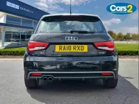 Used Audi A1 S-Line 123 HP (90 kW) 2018 Black Hatchback