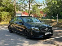 Used Mercedes A180 AMG Line Premium Plus 2018 Black Hatchback