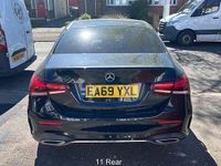 Used Mercedes A180 AMG Line Premium 2019 Black Sedan