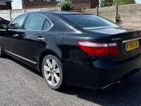 Used Lexus LS600h L 2008 Black Sedan
