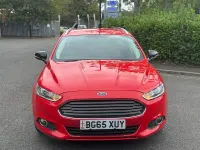 Used Ford Mondeo Zetec 120 HP (88 kW) 2015 Red Estate
