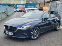 Used Mazda 6 150 HP (110 kW) 2018 Blue Estate