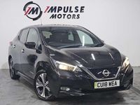 Used Nissan Leaf 110 kW (150 HP) 2018 Black Hatchback