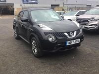 Used Nissan Juke Tekna 2017 Black SUV