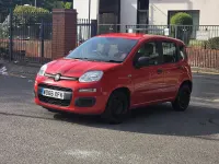 Used Fiat Panda Pop 69 HP (50 kW) 2017 Red Hatchback