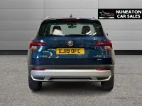 Used Skoda Karoq Scout 4x4 150 HP (110 kW) 2019 Blue SUV