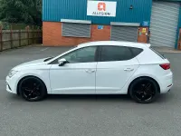Used Seat Leon FR 150 HP (110 kW) 2017 White Hatchback