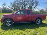 Used Nissan Navara 2008 Red Pickup