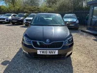 Used Skoda Fabia SE L 95 HP (69 kW) 2018 Black Hatchback