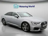 Used Audi A6 S-Line 204 HP (150 kW) 2021 Silver Sedan