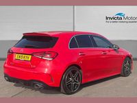 Used Mercedes A35 AMG Premium 306 HP (225 kW) 2019 Jupiter red gloss Hatchback