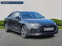 Used Audi A3 Black Edition 150 HP (110 kW) 2025 Grey Sedan